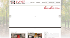 Desktop Screenshot of hayesstudentliving.com